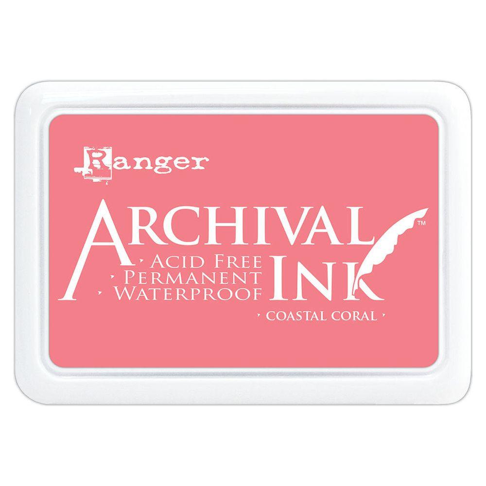 Ranger Archival Ink Pad Coastal Coral aip69300