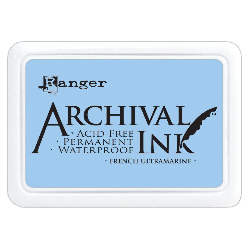 Ranger Archival Ink Pad French Ultramarine AIP30607