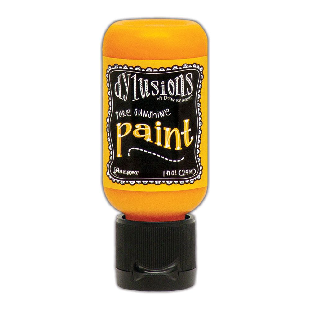 Ranger Dylusions 1oz Paint Pure Sunshine dyq70627*