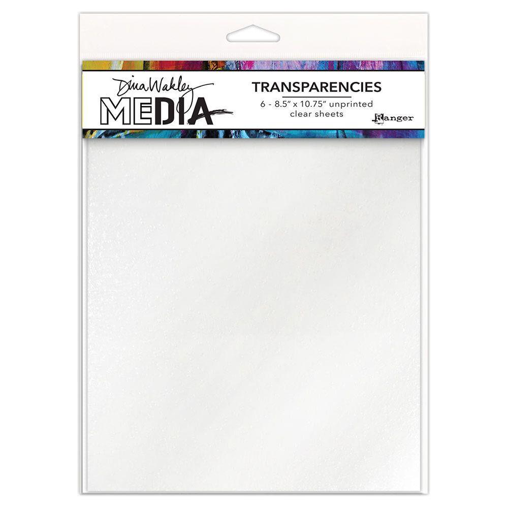 Dina Wakley Clear Media Transparencies Ranger mda80565