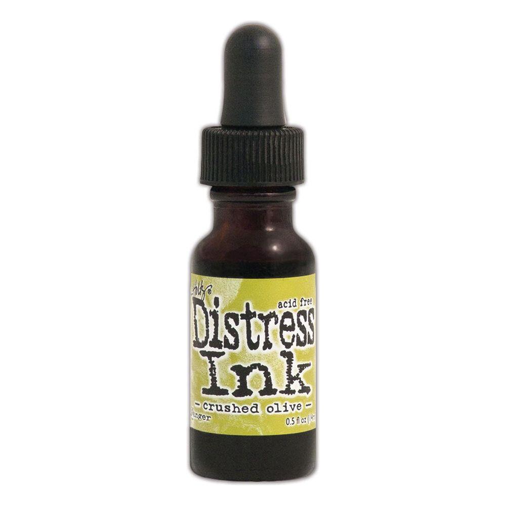 Tim Holtz Distress Reinker Crushed Olive Ranger TIM27249