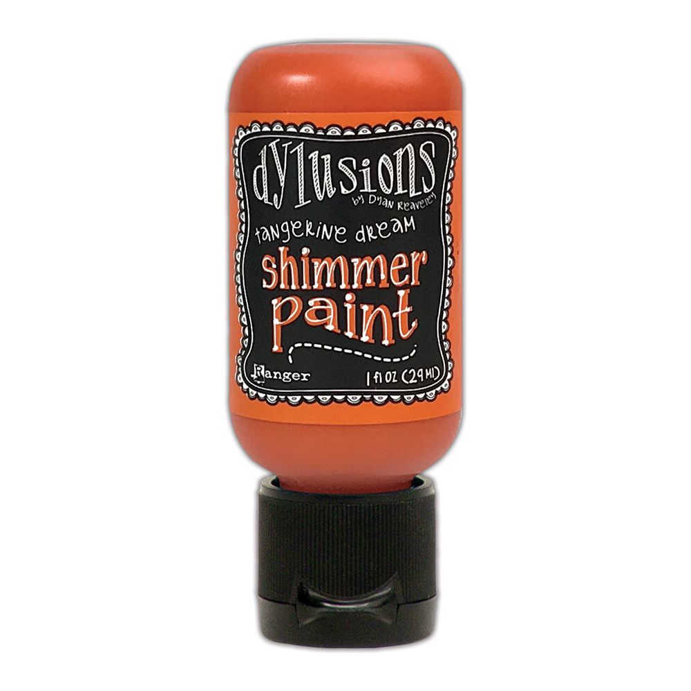 Ranger Dylusions 1oz Tangerine Dream Shimmer Paint dyu74472*