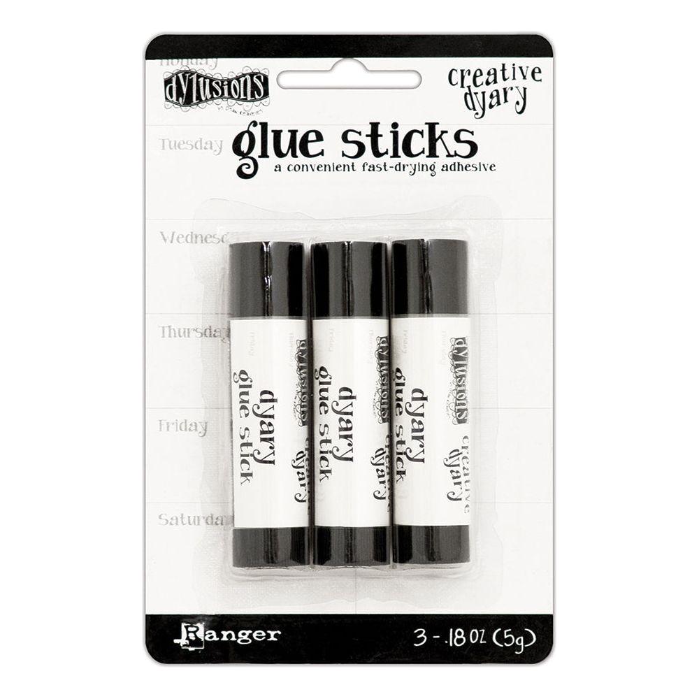 Ranger Dylusions Creative Dyary Glue Sticks Dyan Reaveley 3 Pack dye58601