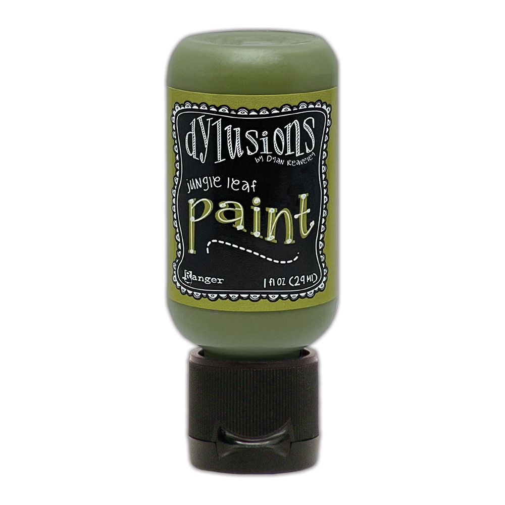 Ranger Dylusions Jungle Leaf 1oz Paint dyq85669