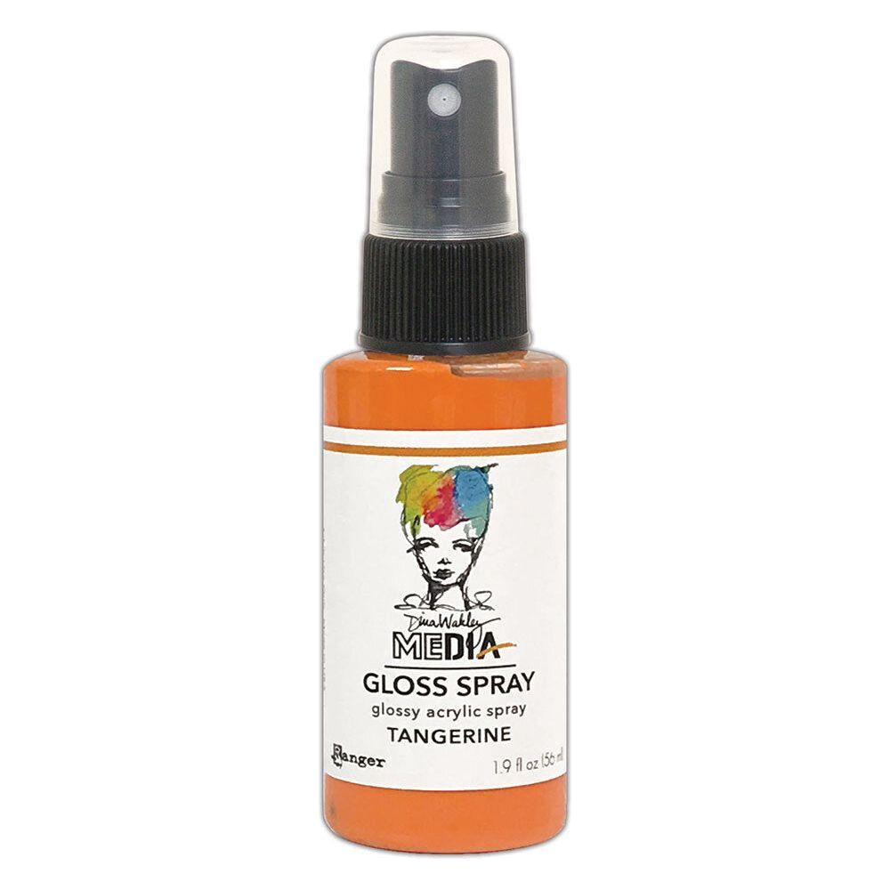 Dina Wakley Ranger Tangerine Media Gloss Spray mdo73796