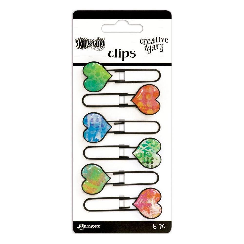 Ranger Dylusions Creative Dyary Clips Dyan Reaveley DYE56652