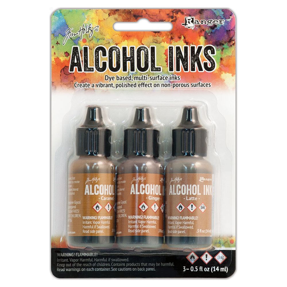 Tim Holtz Alcohol Ink Set Cabin Cupboard Ranger TIM20691