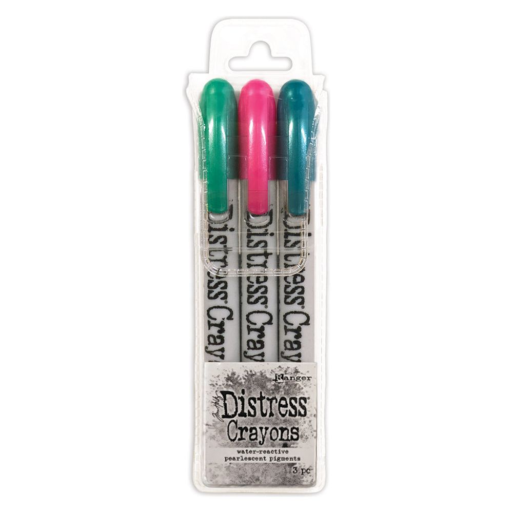 Ranger Tim Holtz Distress Pearl Mica Crayons Set 4 tsck81180