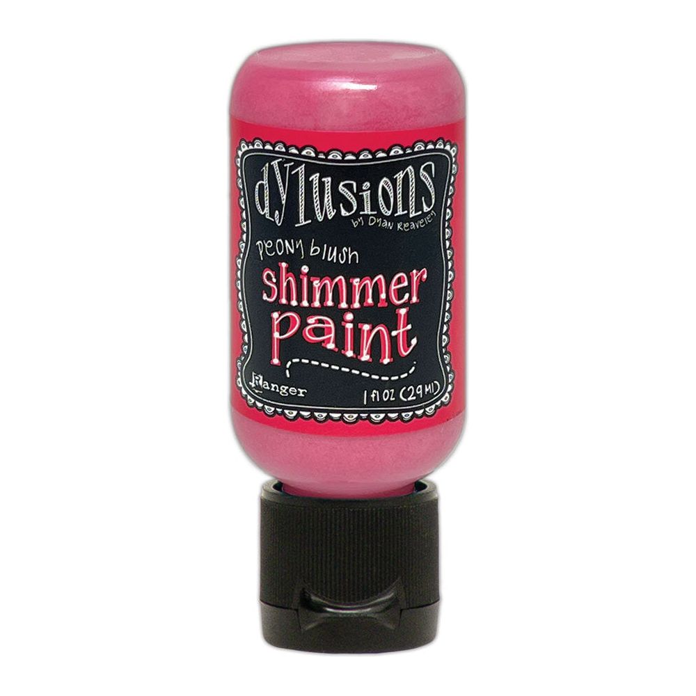 Ranger Dylusions 1oz Peony Blush Shimmer Paint dyu81425*