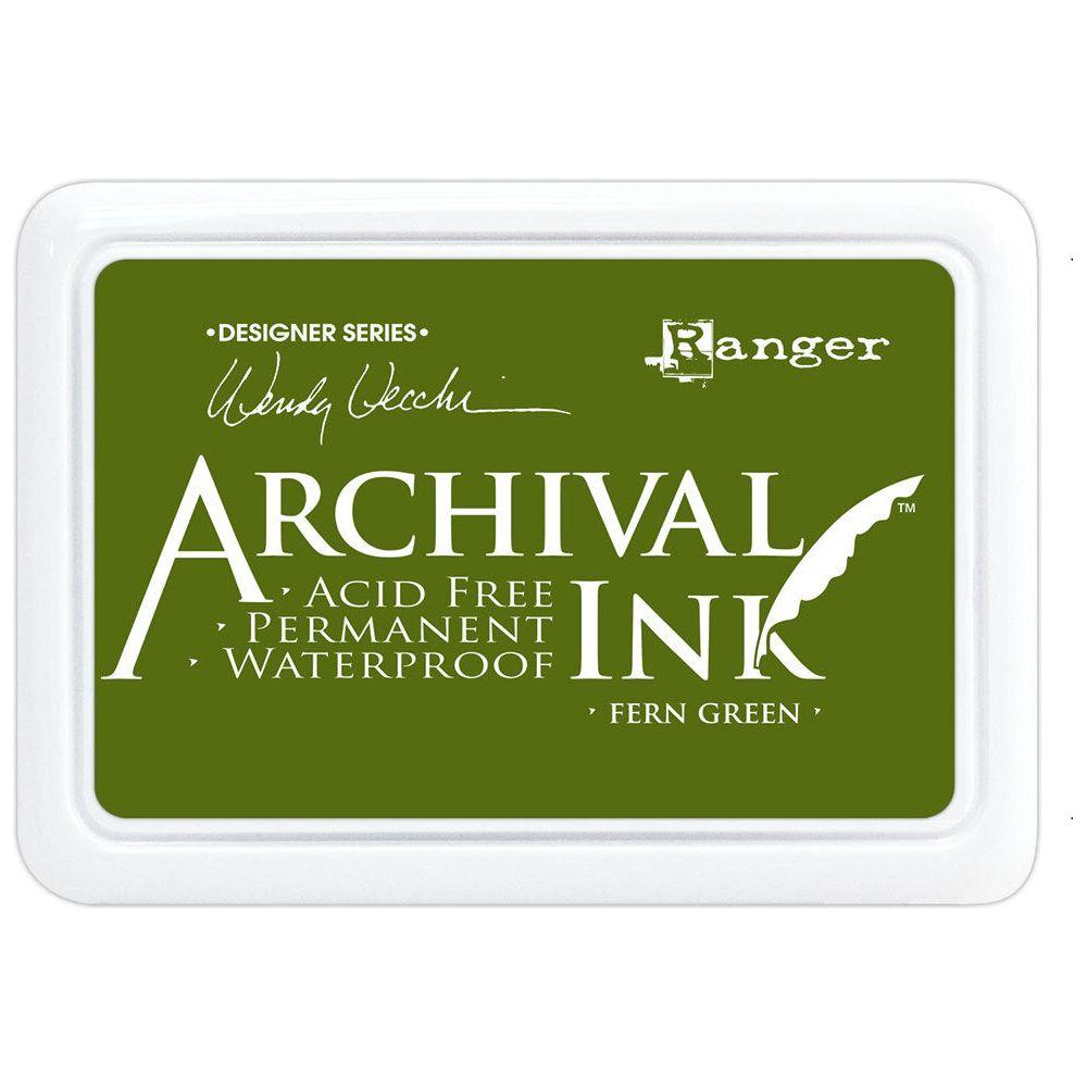 Ranger Wendy Vecchi Archival Fern Green Ink Pad AID38962