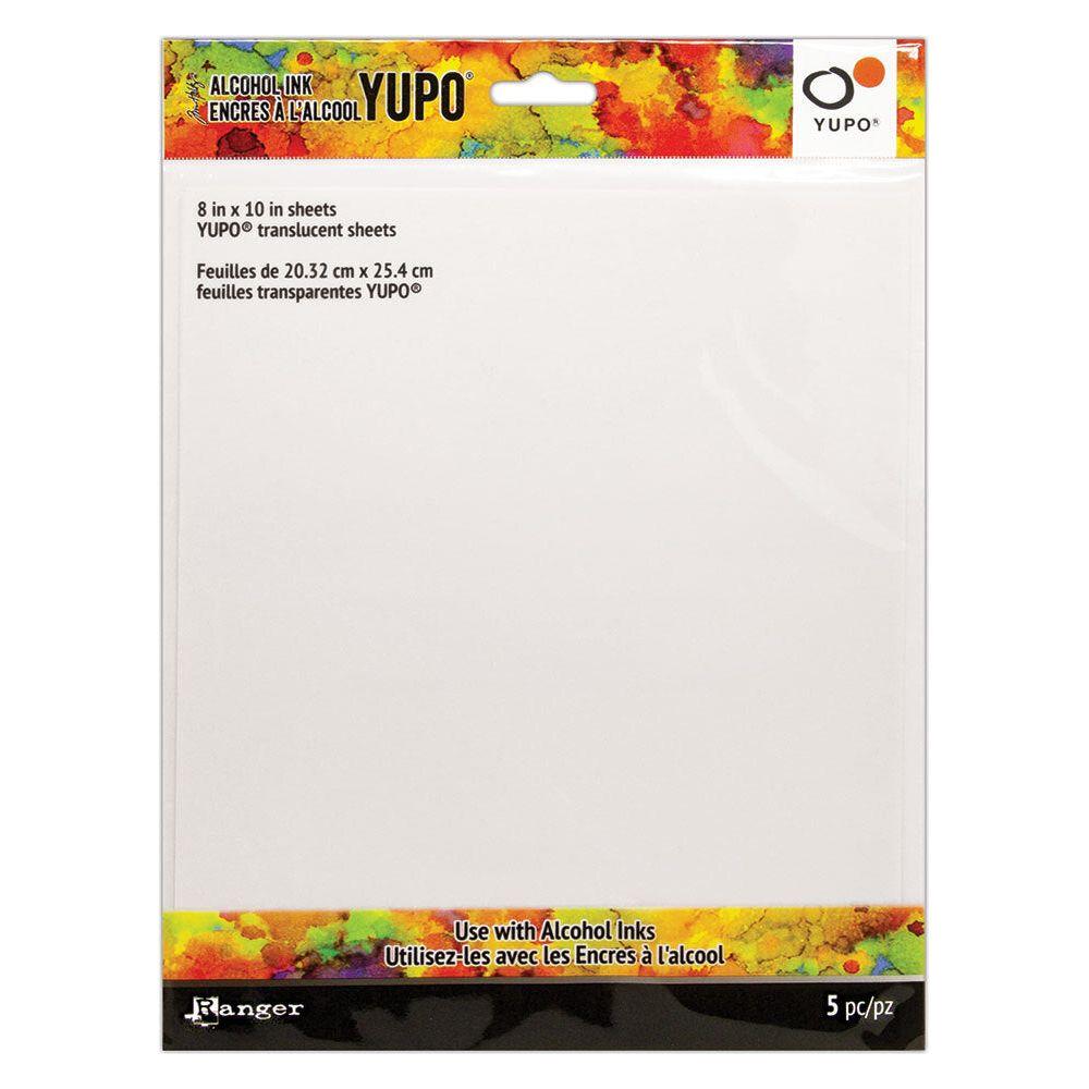 Tim Holtz 8 x 10 Translucent Yupo Paper Ranger tac69751