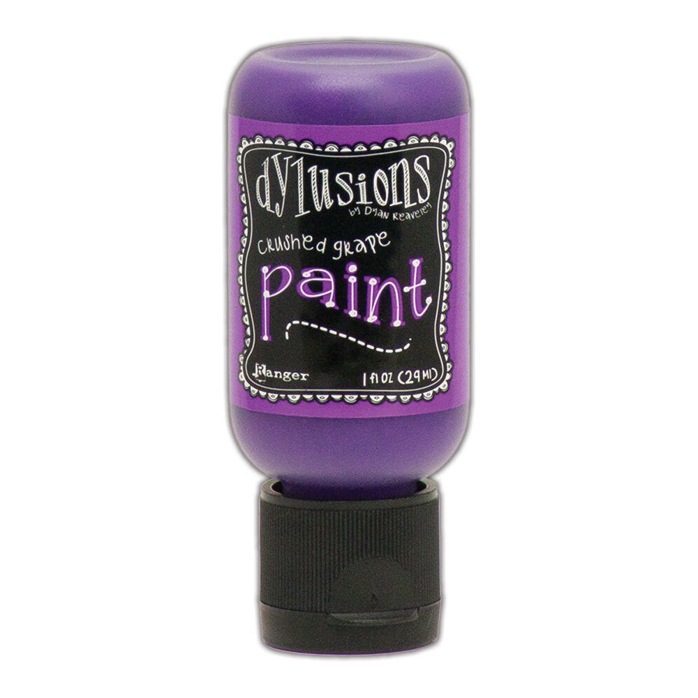 Ranger Dylusions 1oz Paint Crushed Grape dyq70436*