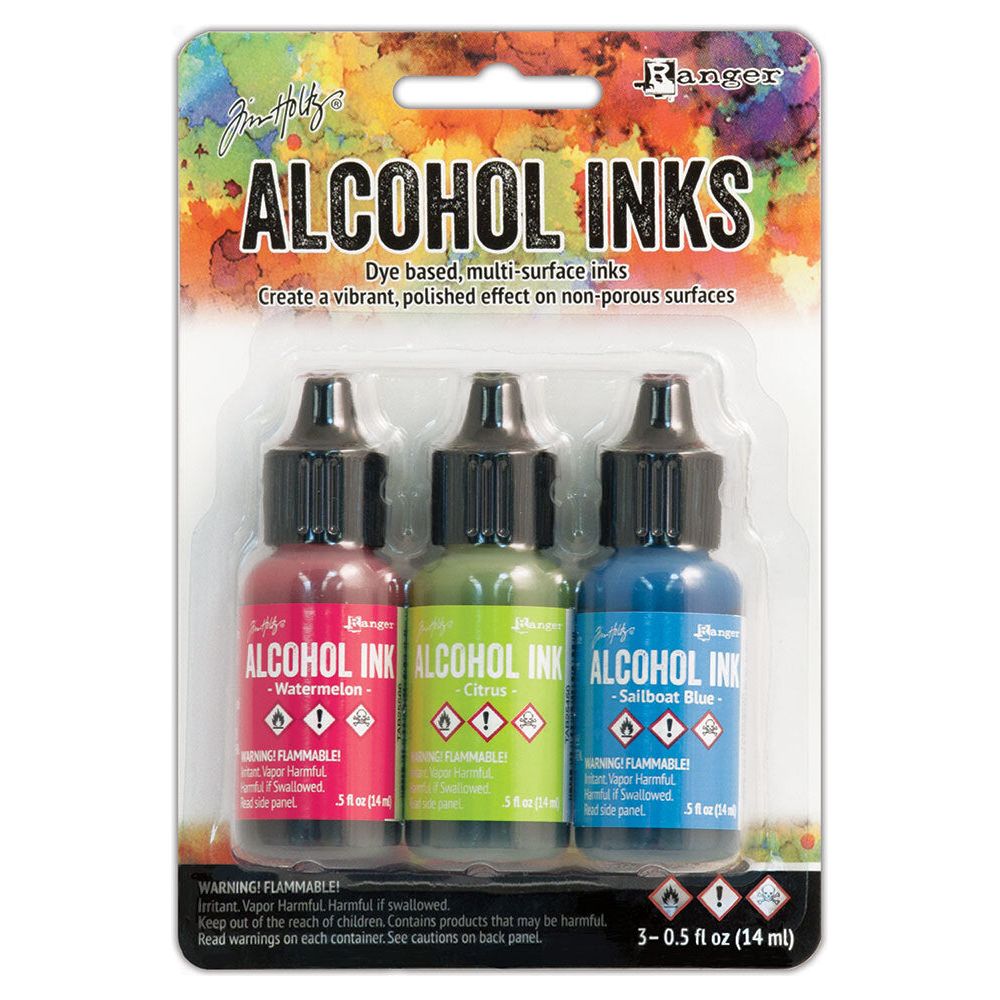 Tim Holtz Alcohol Ink Set Dockside Picnic Ranger TAK25962