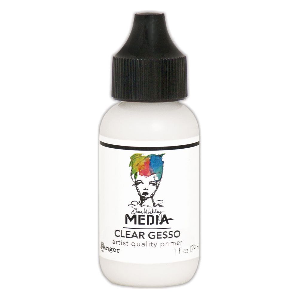 Dina Wakley Ranger Clear Gesso 1oz Media Medium MDQ54177