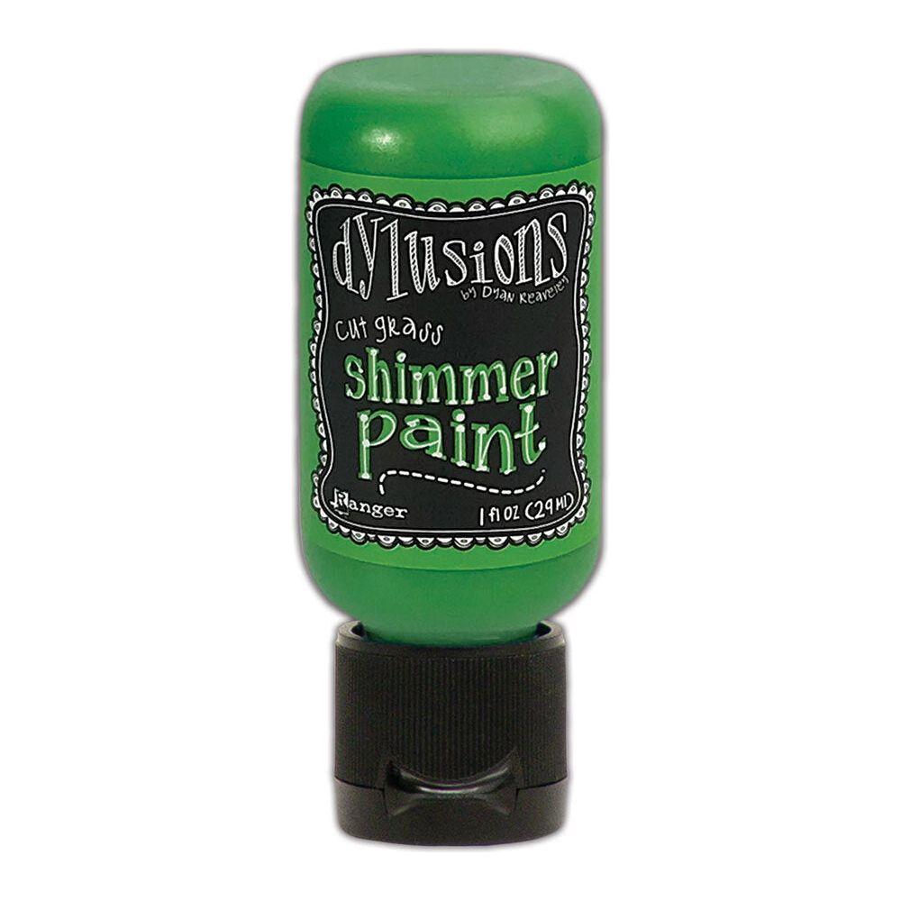 Ranger Dylusions 1oz Cut Grass Shimmer Paint dyu74403