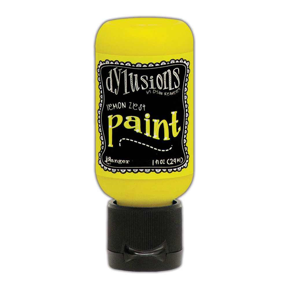 Ranger Dylusions 1oz Paint Lemon Zest dyq70535*