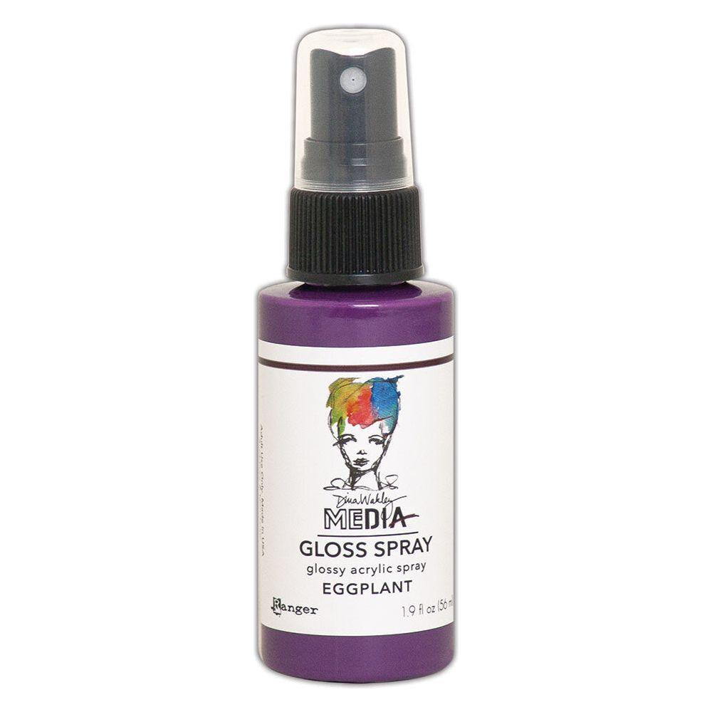 Dina Wakley Ranger Eggplant Media Gloss Spray mdo68471