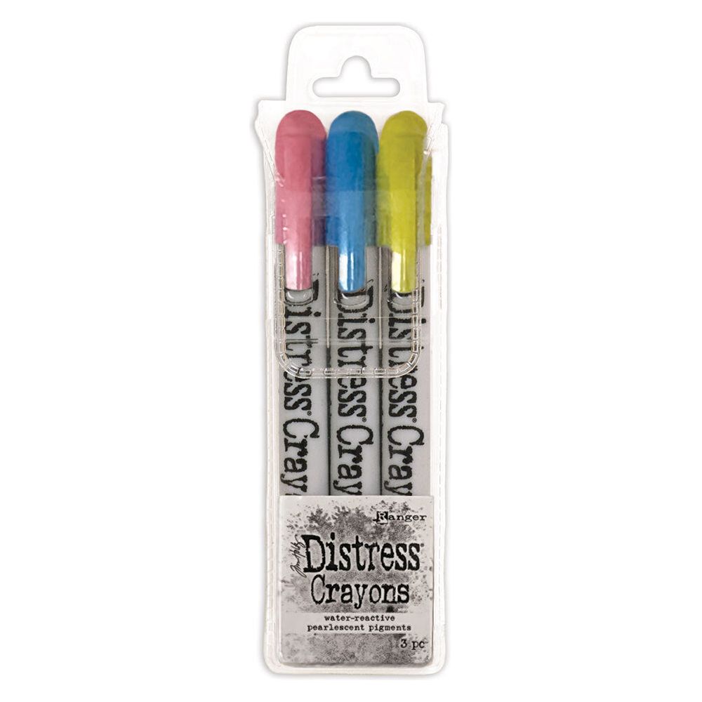 *Ranger Tim Holtz Distress Mica Crayons Pearl Set tsck78265