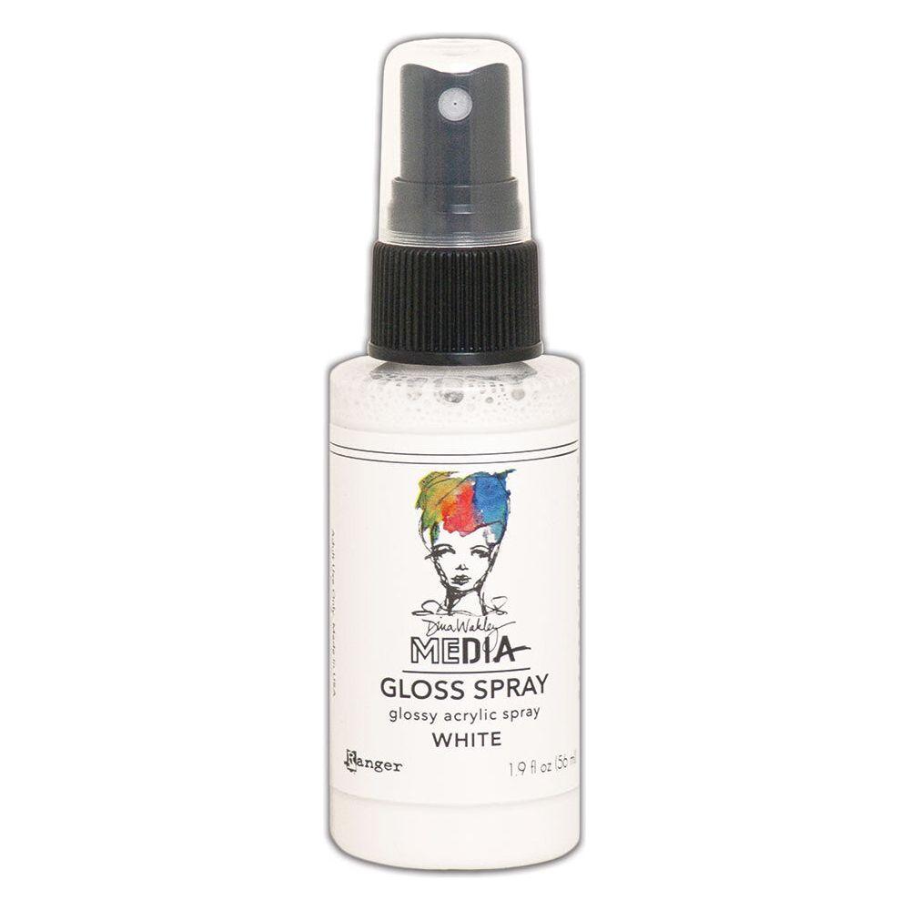 Dina Wakley Ranger White Media Gloss Spray mdo68570