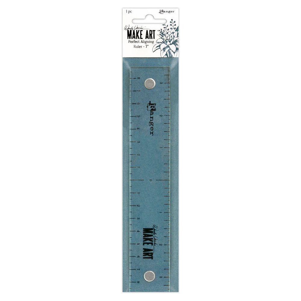 Ranger Wendy Vecchi Perfect Magnetic Aligning 7 Inch Ruler wva69157