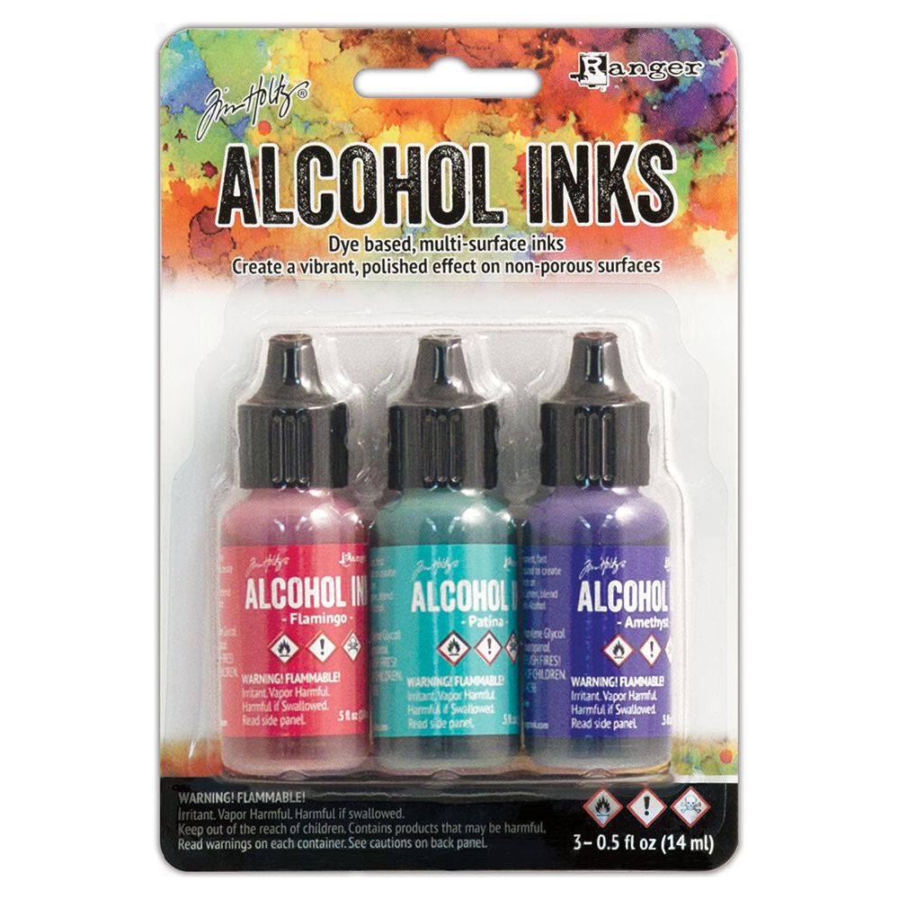 Tim Holtz Alcohol Ink Set Beach Deco Ranger TAK52548