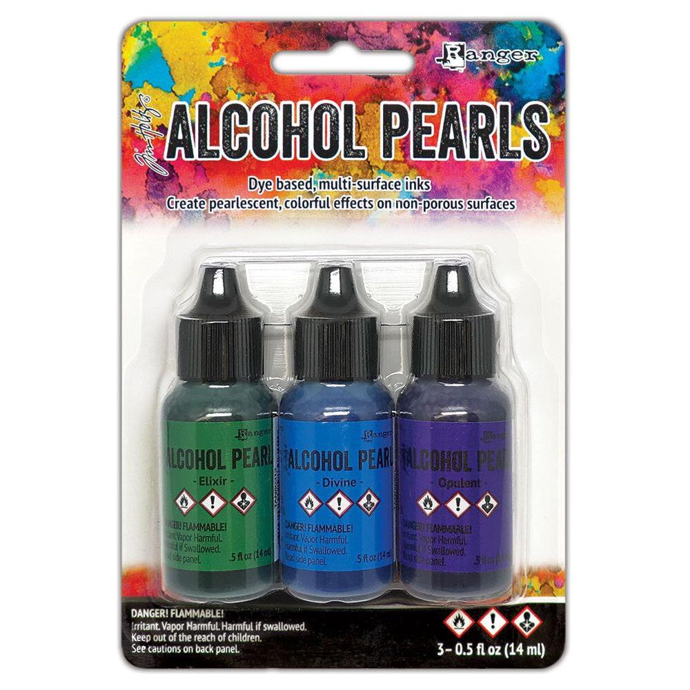 Tim Holtz Alcohol Pearls Kit 6 Ranger tank79514