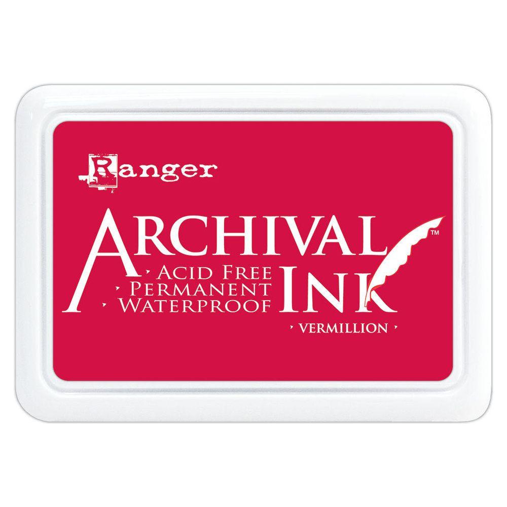 Ranger Archival Ink Pad Vermillion AIP30461