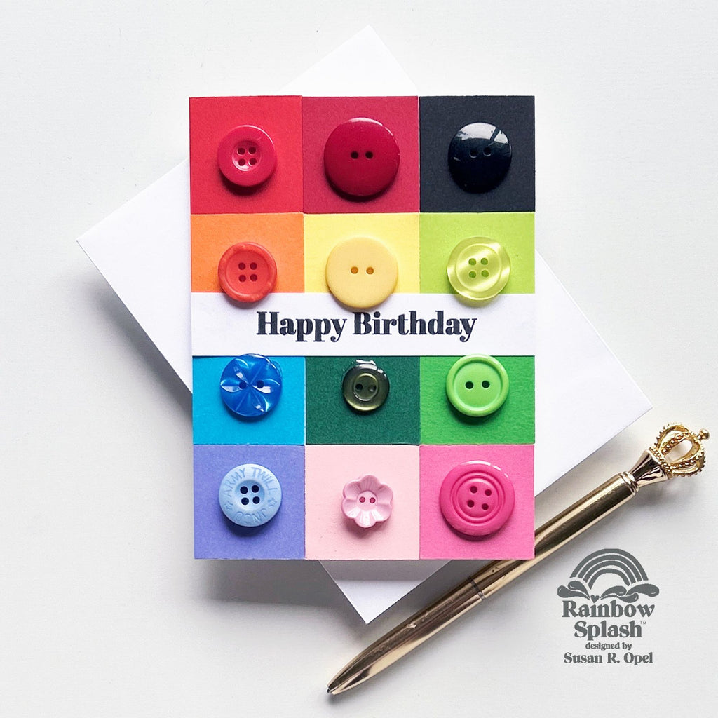 Rainbow Splash Cardstock Ballet rsc1 Birthday Card | color-code:ALT03