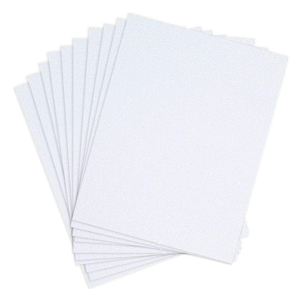 SCS-291 Spellbinders Pop-Up Die Cutting Glitter Foam Sheets White foam