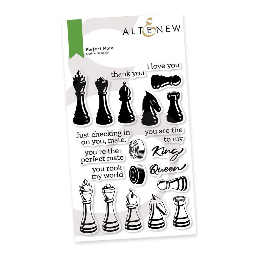 Altenew Perfect Mate Clear Stamps alt8826