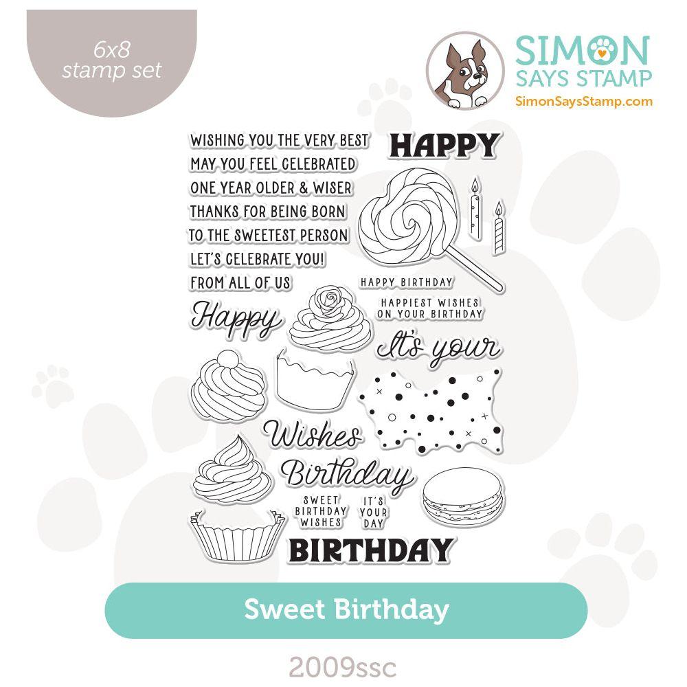 Simon Says Clear Stamps Sweet Birthday 2009ssc