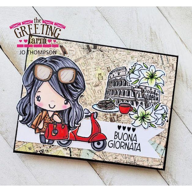 The Greeting Farm Anya in Italy Clear Stamps Buona Giornata | color-code:ALT02