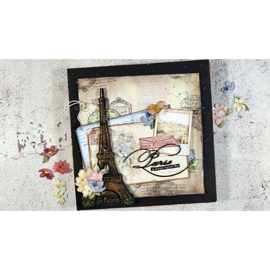 Stamperia Create Happiness Oh La La Tour Eiffel Clear Stamps wtk174 Paris | color-code:ALT01