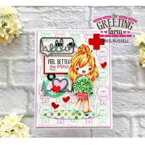 The Greeting Farm Feel Better Clear Stamps Hello | color-code:ALT03