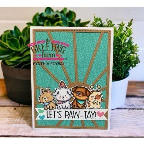 The Greeting Farm Birthday Dogs Clear Stamps Let's PAW-Tay! | color-code:ALT03