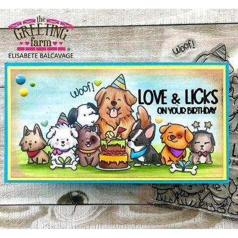 The Greeting Farm Birthday Dogs Clear Stamps On Your Birthday | color-code:ALT02