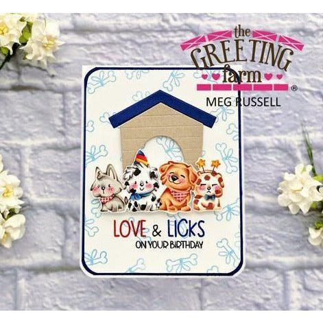 The Greeting Farm Birthday Dogs Clear Stamps Love and Licks | color-code:ALT01