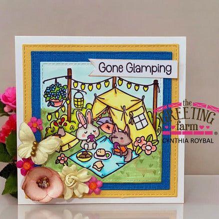 The Greeting Farm Gone Glamping Clear Stamps Glamp Set | color-code:ALT01