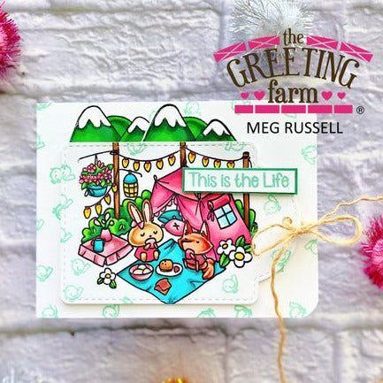 The Greeting Farm Gone Glamping Clear Stamps Mountain Top | color-code:ALT03