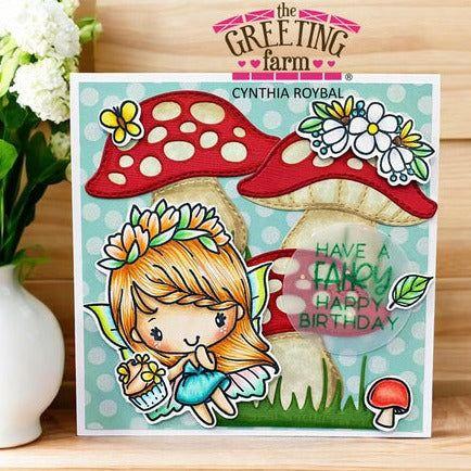 The Greeting Farm Fairy Bday Anya Clear Stamps Fairy HBD | color-code:ALT03