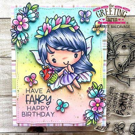 The Greeting Farm Fairy Bday Anya Clear Stamps Happy Birthday | color-code:ALT02