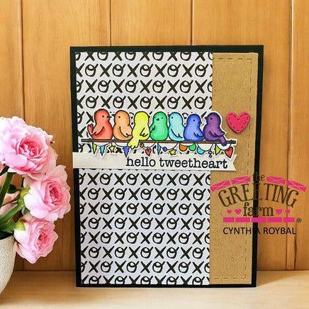 The Greeting Farm Impeckable Clear Stamps hello tweetheart | color-code:ALT01