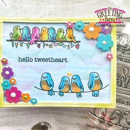 The Greeting Farm Impeckable Clear Stamps hello | color-code:ALT02