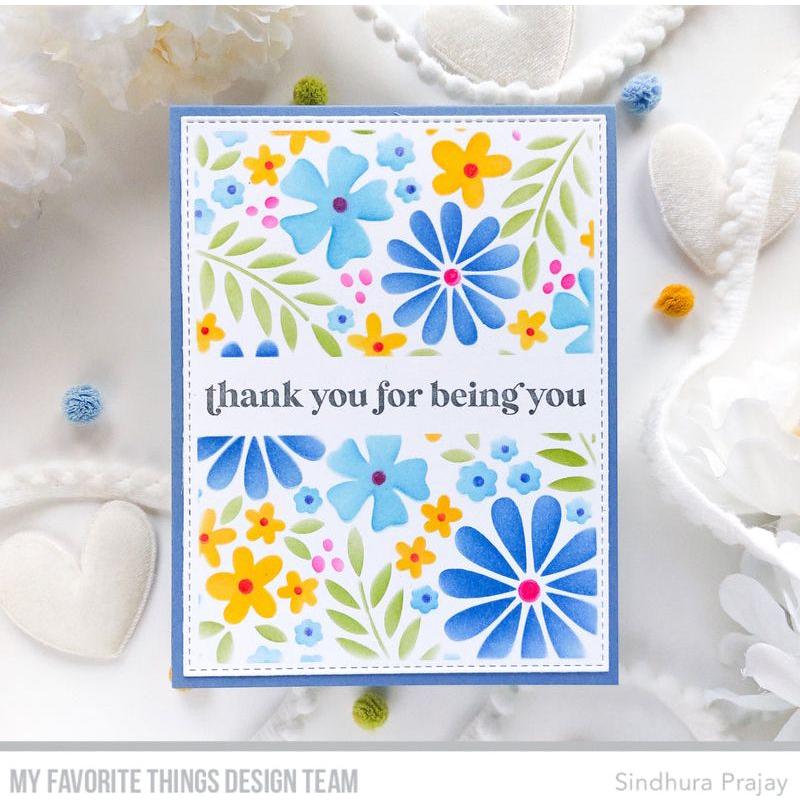 My Favorite Things Essential Messages Clear Stamps cs857 Thanks for Being You | color-code:alt2