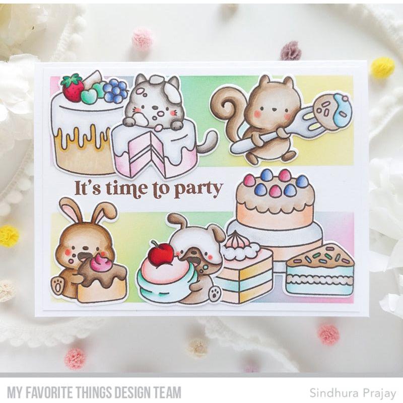 My Favorite Things Smart Mask Horizontal Center Strip Template Stencil st198 time to party | color-code:alt1