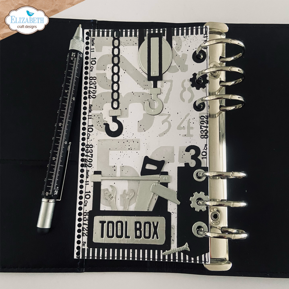 Elizabeth Craft Designs Tool Box Sidekick Essentials 27 Dies 2029. toolbox engineering journal