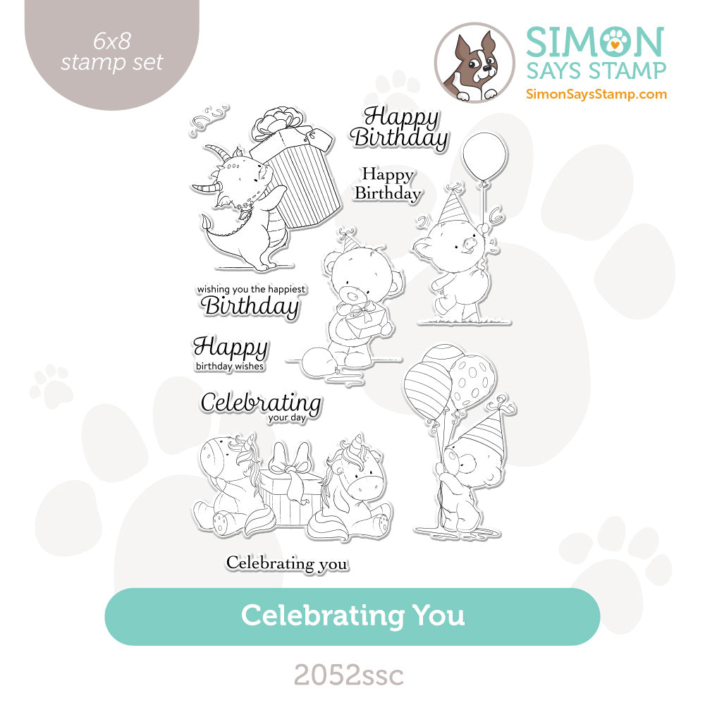 Simon Says Clear Stamps Celebrating You 2052ssc Celebrate