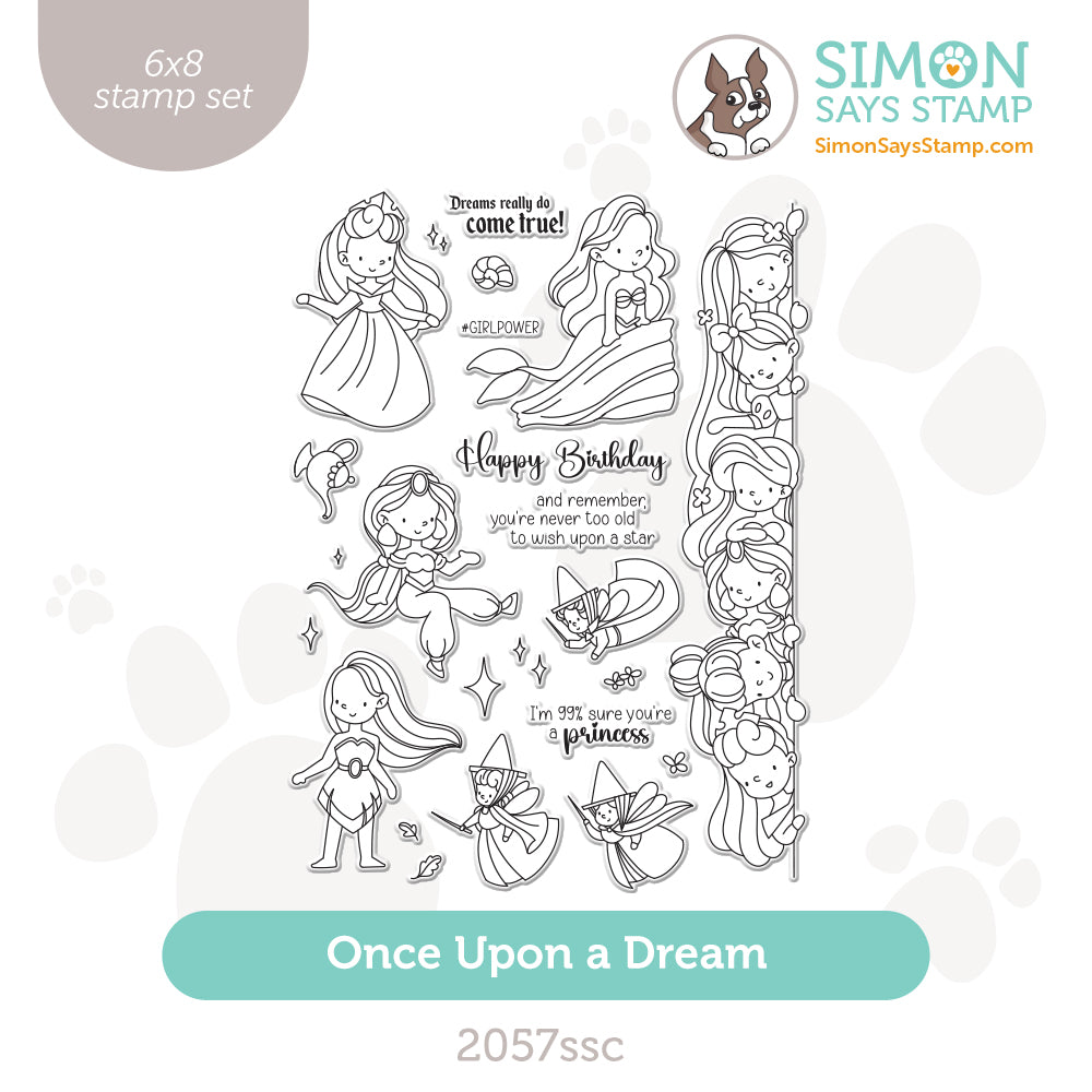 Simon Says Clear Stamps Once Upon a Dream 2057ssc Sunny Vibes
