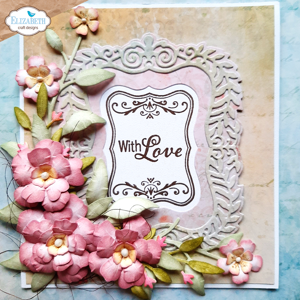 Elizabeth Craft Designs Frames & Elements Dies 2101 with love