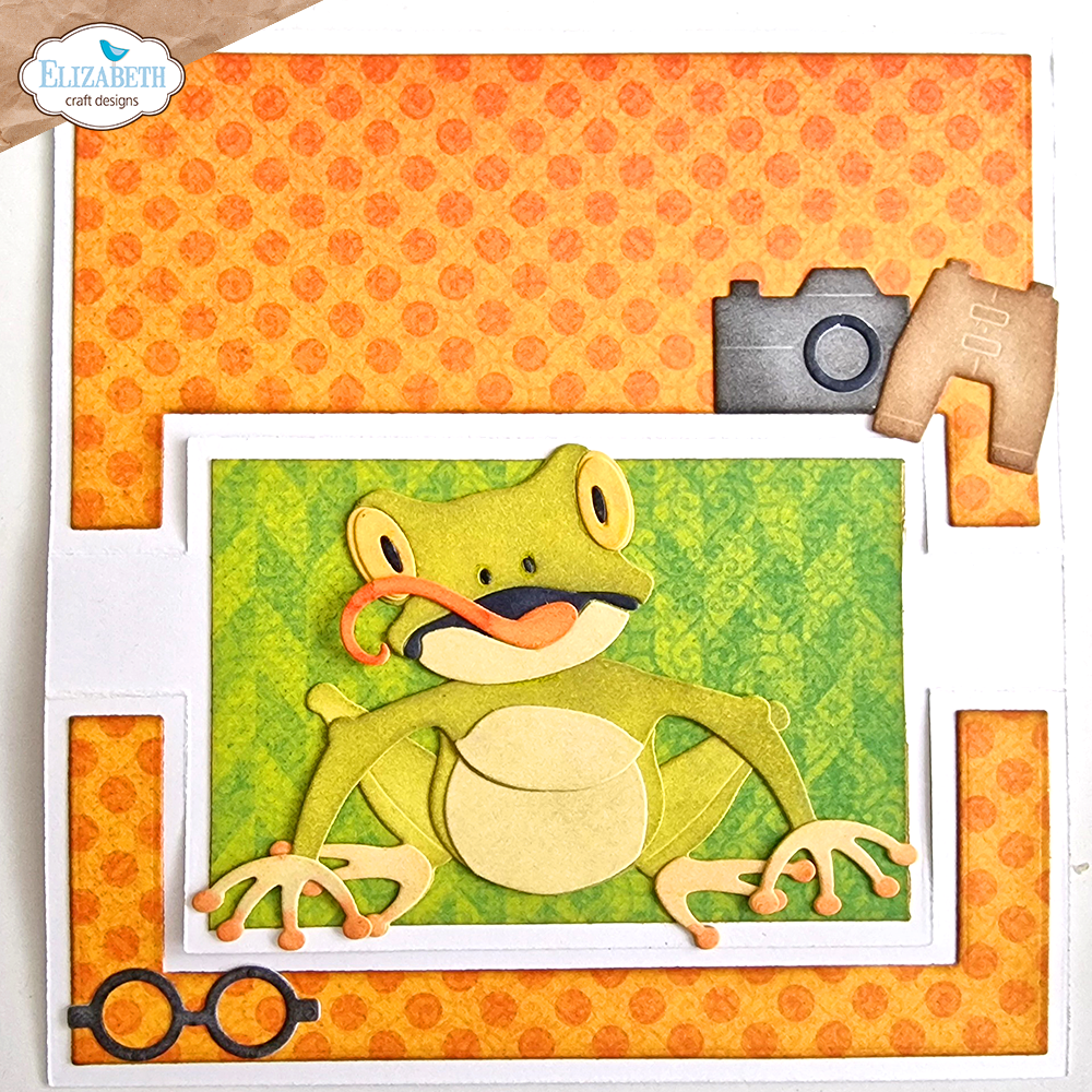 Elizabeth Craft Designs Freddy the Frog Dies 2125 vacation